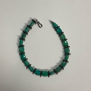 Green Beaded Bracelet